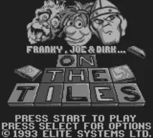 Image n° 1 - screenshots  : On the Tiles - Franky, Joe & Dirk